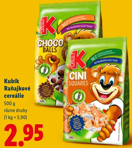 Kubík raňajkové cereálie Choco Balls