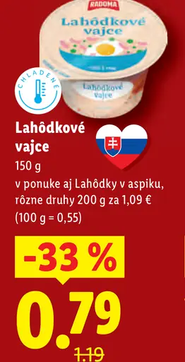 Aroima Lahôdkové vajce