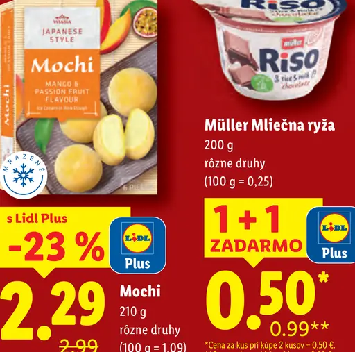 Vitasia Mochi mango & passion fruit flavour