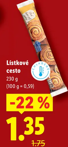 Chef Select Lístkové cesto
