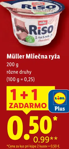 Müller Riso Mliečna ryža