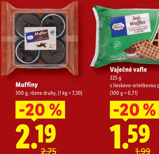 Muffiny čokoládové a iné druhy