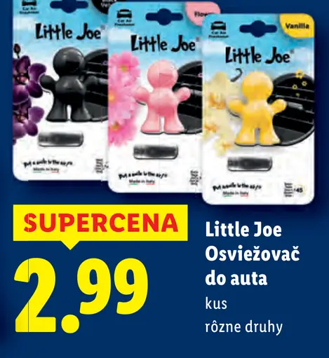 Little Joe Osviežovač do auta