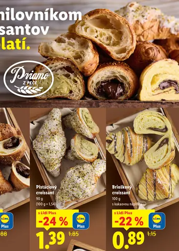 Pistáciový croissant