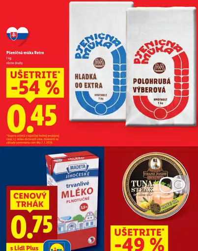 Pšeničná múka Retro hladká 00 extra / polohrubá výberová
