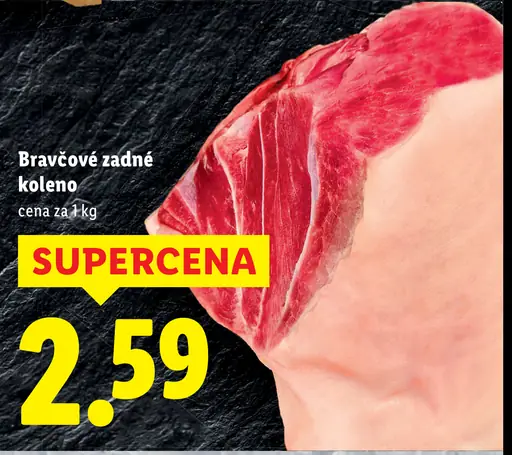 Bravčové koleno zadné