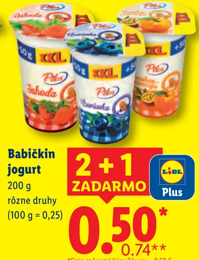 Pilos Babičkin jogurt