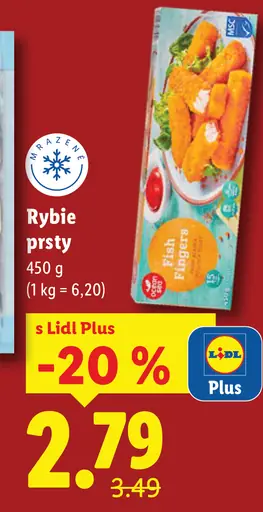 Fish Sticks rybie prsty mrazené