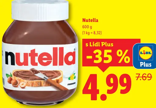 Nutella lieskovoorieškový kakaový krém