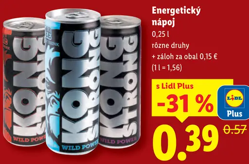 Kong Strong Energetický nápoj
