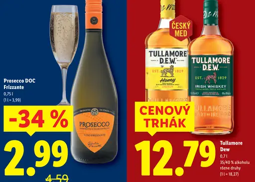 Prosecco DOC Frizzante víno šumivé
