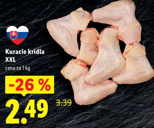 Kuracie krídla XXL čerstvé