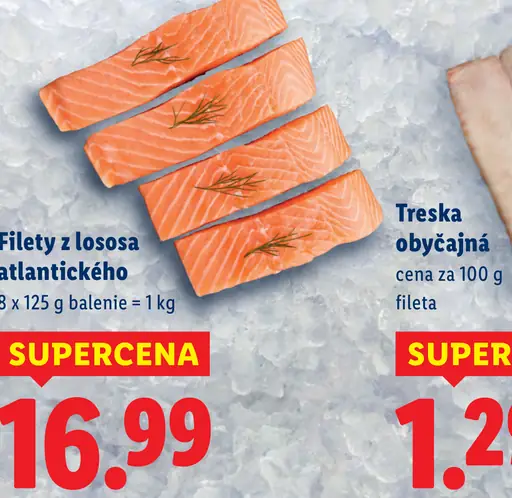 Filety z lososa atlantického