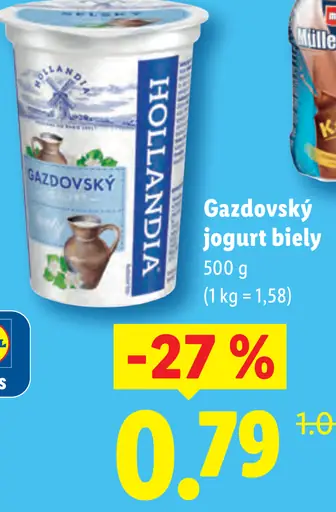 Gazdovský biely jogurt