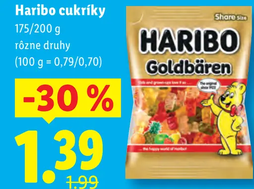 Haribo cukríky