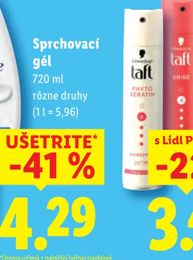 Dove sprchovací gél rôzne druhy
