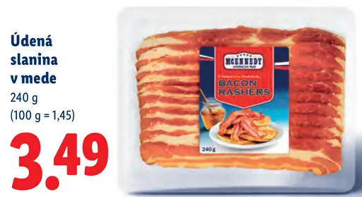 McEnnedy Údená slanina v mede
