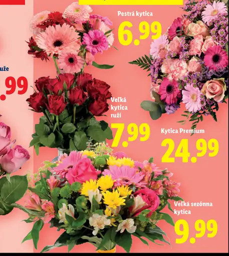 Veľká kytica ruží