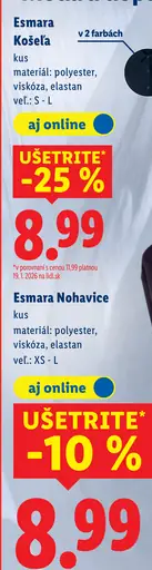 Esmara Košeľa