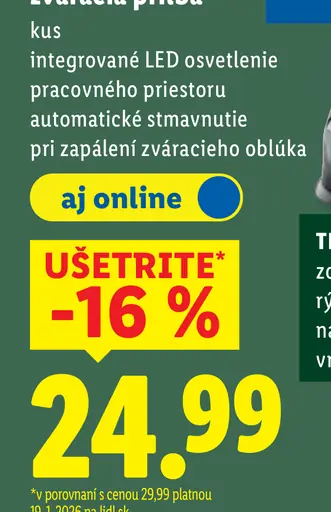 Parkside Automatická zváracia prilba