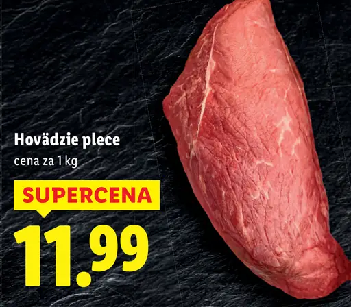 Lidl hovädzie plece
