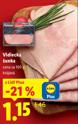 Dulano vidiecka šunka krájaná