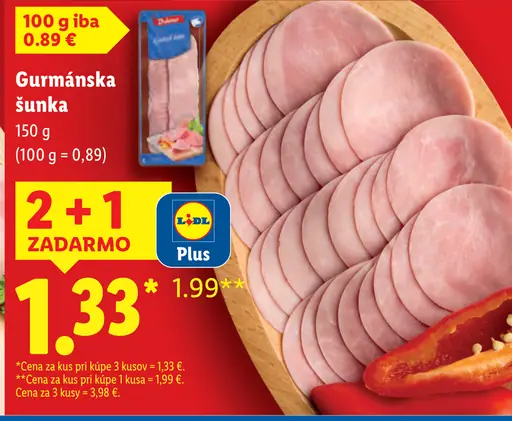 Dulano Gurmánska šunka