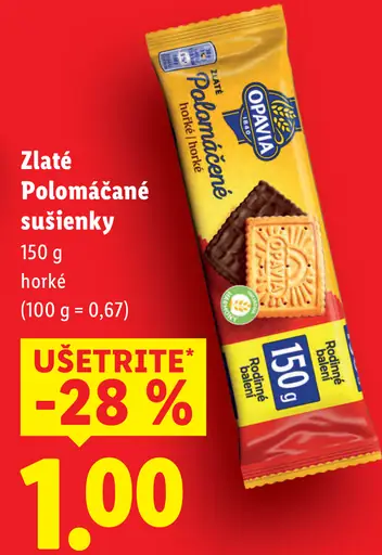 Zlaté Polomáčané sušienky horké