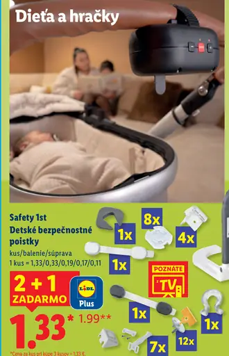 ZAZU Hojdačka kočíka so senzorom plaču