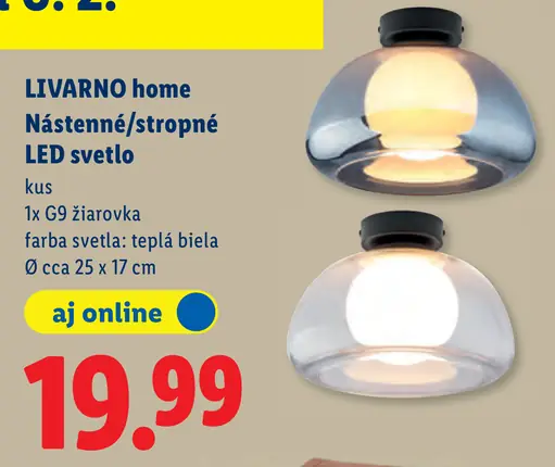 Livarno home Stropné LED svietidlo