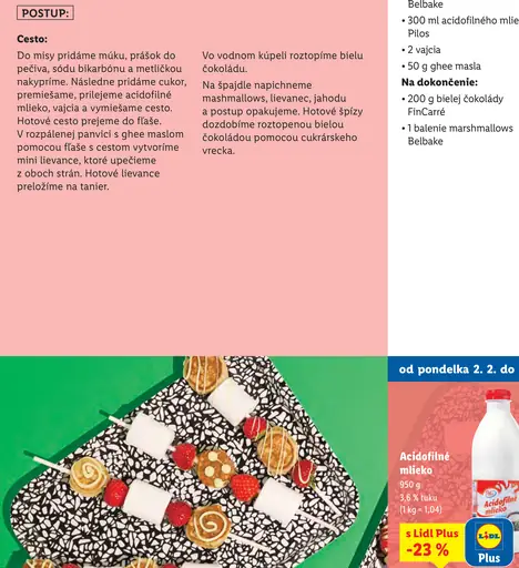 Pilos acidofilné mlieko