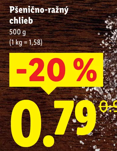 Pšenično-ražný chlieb