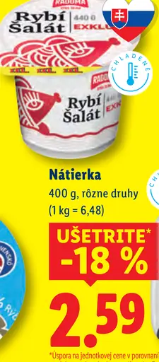 Radoma Rybí šalát v majonéze Exklusive