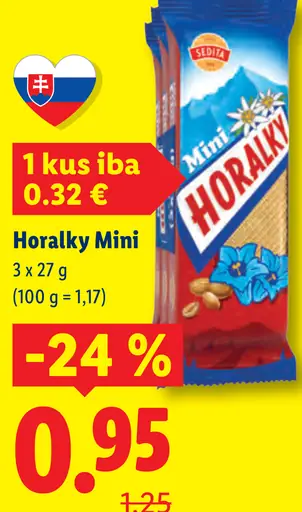 Horalky Mini oplátky