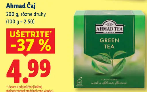 Ahmad Tea zelený čaj