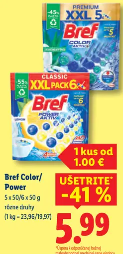 Bref Color/Power WC blok