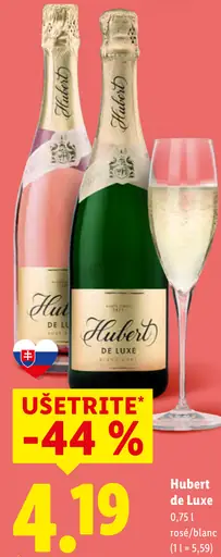 Hubert De Luxe šumivé víno