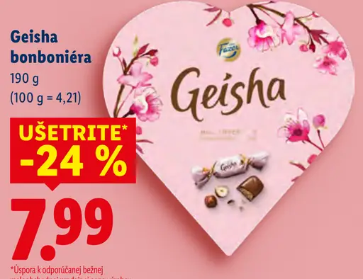 Fazer Geisha bonboniéra