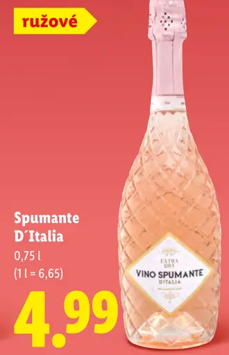 Spumante D’Italia ružové