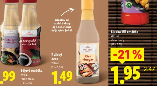 Vitasia Ryžový ocot