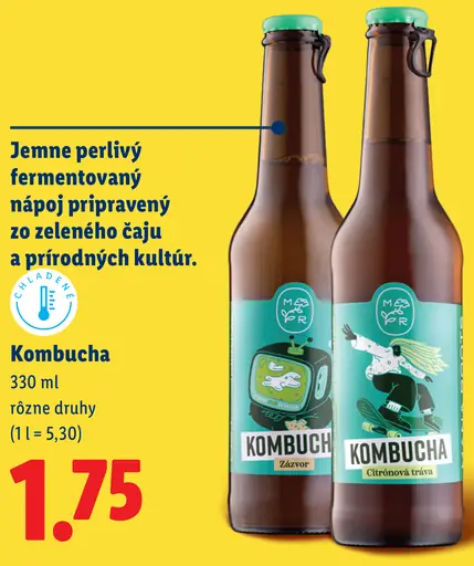 Kombucha zázvor