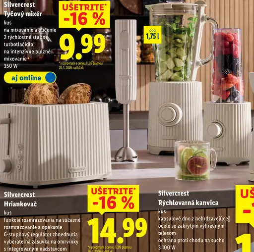 Silvercrest tyčový mixér