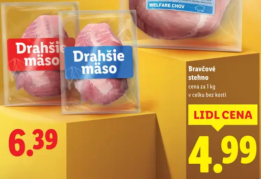 Bravčové stehno bez kosti