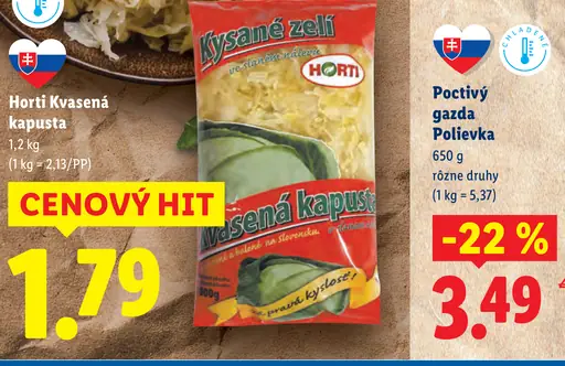 Poctivý gazda Polievka