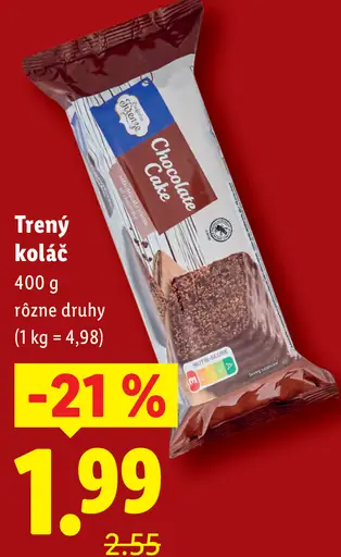 Trený koláč rôzne druhy