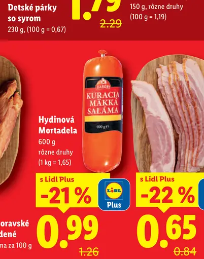 Kuracia mäkká saláma