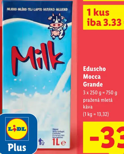 Eduscho Mocca Grande pražená mletá káva