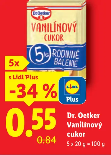 Dr. Oetker Vanilínový cukor