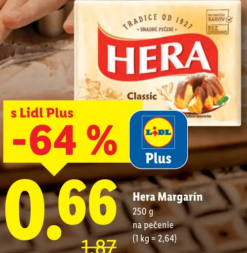 Hera Margarín na pečenie