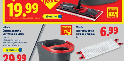 Vileda Náhradný poťah na mop Ultramax